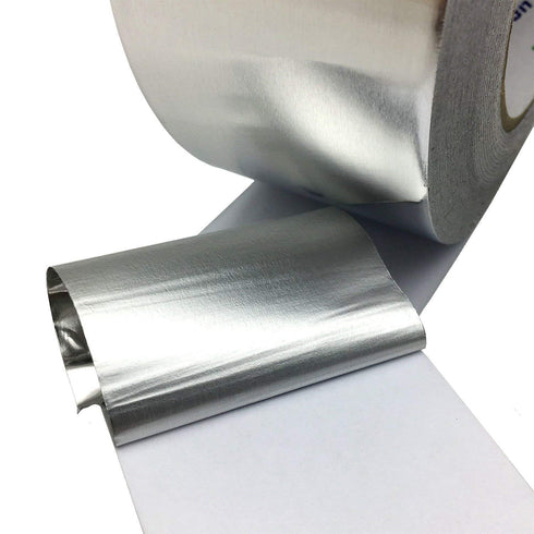 Aluminum foil Duct Tape, 2 inch Professional Grade Roll Silver Adhesive Sealing Tape for HVAC, Refrigerator, Freezer, Insulation, Patching Hot & C...