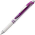 Pentel Gel Ink Pen, Pearl Retractable Gel Pen, (0.7mm) Medium Point, Needle Tip, Violet Ink, 12 pack (BLN77PW-V)...