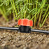 1/4 Inch Barbed Shut-Off Valve, 50 Pcs 1/4" Universal Drip Irrigation Tubing Coupling Valve, Plastic Manual Barb Valve for Garden, Flowers Pots, F...