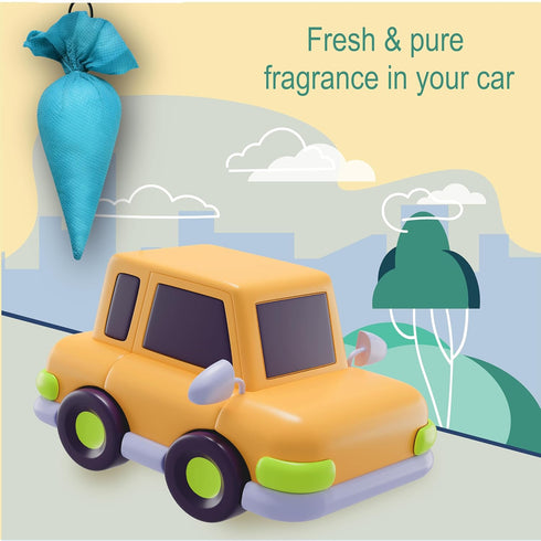 CamPure Camphor Cone (Original) Pack of 2 - Room, Car, Bathroom Air Freshener...