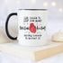 YouNique Designs Cute Enough to Stop Your Heart Skilled Enough to Restart Coffee Mug, 11 Ounces, Physician Assistant Gifts, Physician Assistant Gi...