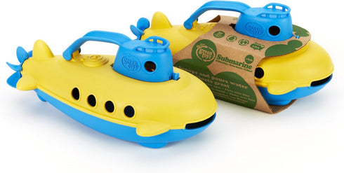 Green Toys Submarine - BPA, Phthalate Free Blue Watercraft with Spinning Rear Propeller Made from Recycled Materials. Safe Toys for Toddlers...