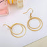 70pcs Earrings Beading Hoop for Jewelry Making, Earrings Findings Hoops Earring Circle Accessories Open Bezel Pendant Frame for DIY Craft,Earring ...