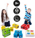 ZE ZONEXPRESS© - Expression Puzzle Building Blocks - Wooden Face Montessori - Face-Changing Magic Cube Challenge and Logical Thinking Training Boa...