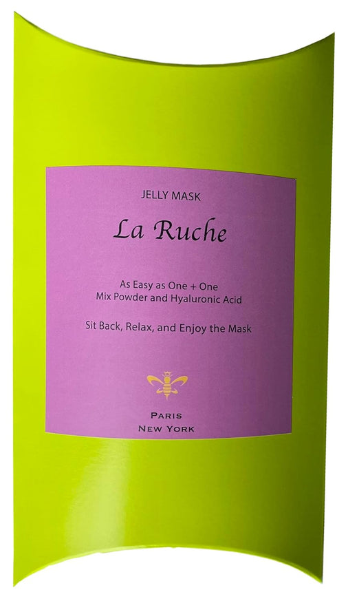 La Ruche Rose Collagen Hyaluronic Acid Assorted Facial Jelly Alginate Mask Moisturizing Hydro Jelly with Vitamin C Spa Skincare Rubber Face Mask 1...