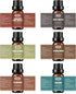 Essential Oils Set, Men Scents Fragrance Oil Essential Oils for Diffuser | Sandalwood, Teakwood, Sweet Tobacco, Cinnamon & Pine Needle, Woody Veti...