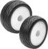 4Pack ShareGoo RC 85mm/3.34" Rubber Tires Front Rear Tyres 12mm Hex Wheel Compatible with Redcat HPI HSP Kyosho 1/10 RC Off-Road Car Buggy (White)...
