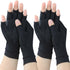 2 Pairs Copper Arthritis Compression Gloves for Rheumatoid, Osteoarthritis, Carpal Tunnel Pain Relief, Compression Hand Gloves for Women & Men,Ant...