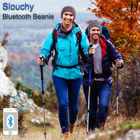Bluetooth Beanie Washable Wireless Headphones Hat for Outdoor Sports...