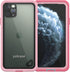 Waterproof Case Front Screen Protector Unisex, Suitable for iPhone 11ProMax Cell Phone (Pink&Clean)...