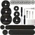 Cutting Discs Wheel Set for Dremel Rotary Tool Accessories, HSS Circular Saw Blades Diamond Resin Cutting Wheel Kit with 1/8" Mandrels for Wood Pl...