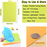 Cutting Boards for Kitchen, Flexible Plastic Cutting Board Mats with Food Icons, BPA-Free, Dishwasher Safe Cutting Mat for Meat, Fish, Fruit and V...