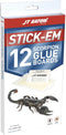 JT Eaton Stick-Em 198-12S Scorpion Glue Trap, 12 Pack, Brown/A...