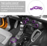 Hoolcar Air Conditioner Headlight 4WD Switch Knob Cover Aluminum Alloy 4 Wheel Driver Trailer Gear Switch Knob Cover Compatible with 2021-2022 For...
