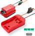 Power Wheel Adapter for Craftsman V20 20V Battery Battery Adapter with Fuse & Wire Terminal,14 Gauge Wire Power Convertor for DIY RC Trucks, RC To...