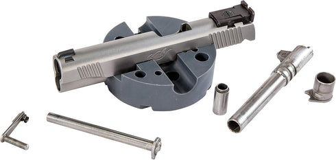 Wheeler Universal Bench Block with Non-Marring Construction and Multiple Uses for Pistols, Gunsmithing and Maintenance...