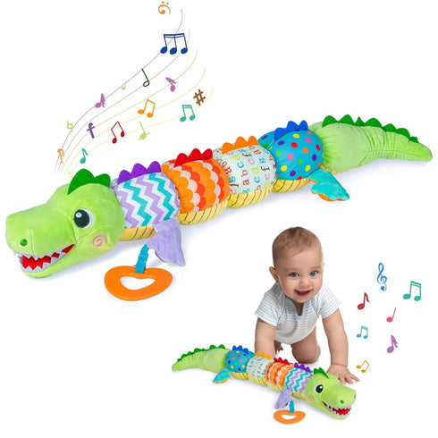 Baby Boy Toys for 0 3 6 9 12 Months, Soft Tummy Time Toy with Multi Textures,Rattle,Crinkle,Newborn Baby Stuffed Animal Toy, Baby Gift,Caterpillar...