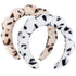 2 Pieces Spa Headbands for Women Puffy Makeup Headband Leopard Print Skincare Headband for Washing Face...