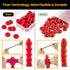 Park Sung Caulk Cap for Seal Caulking Tubes, Caulk Saver Sealer Caps for Caulk,Silicone, Roofing Cement-Red (Pack of 20)...