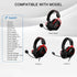 GVOEARS Replacement Ear Pads Cushions for HyperX Cloud 1/I/2/II/3/III/Pro/Core/Alpha/Alpha S/Flight/Stinger/Mix/CloudX/CloudX Chat Headphones, Ear...