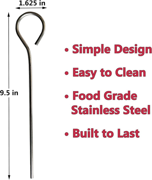 Peanut Beater™: Stirring tool for natural peanut butter, fast mixing stirrer utensil, easy to clean mixer, handheld power drill attachment...