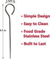 Peanut Beater™: Stirring tool for natural peanut butter, fast mixing stirrer utensil, easy to clean mixer, handheld power drill attachment...