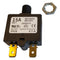 E-T-A Circuit Protection and Control 1658-G21-01-P10-15A, Circuit Breaker; Therm; Push; Cur-Rtg 15A; Flange; 1 Pole; Vol-Rtg 240/28VAC/VDC...