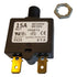 E-T-A Circuit Protection and Control 1658-G21-01-P10-15A, Circuit Breaker; Therm; Push; Cur-Rtg 15A; Flange; 1 Pole; Vol-Rtg 240/28VAC/VDC...