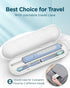 Rtauys M5 Rechargeable Sonic Electric Toothbrush for Adults - Power Electric Toothbrush with 8 Brush Heads, Travel Case, Teeh Whitening.3 Hours Ch...
