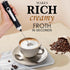 Rechargeable Milk Frother Handheld For Coffee,3 Speeds Frother Wand With Stand, Batidora De Mano Electrica,Coffee Frother With 2 Heads,Drink Mixer...