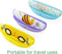 Amplim Baby Feeding Bib (3-Pack) Toddler/Baby Bibs for Eating. Waterproof, Adjustable, Lightweight. Eco-friendly PEVA material. BPA, Lead, Phthala...