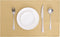 Randall Waffle Stripe Placemats 4pcs Set Heat Insulated Resistant Spot Clean Machine Washable, Soft and Durable for Kitchen Dining Office Farmhous...