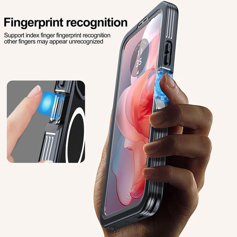 for Motorola Moto G Power 5G 2024 Case Waterproof,Built-in Lens&Screen Protector/Full Body Shockproof/20 FT Military Drop Proof/Dustproof/IP68 Und...