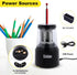 Electric Pencil Sharpener, Office Personal Super Sharp, Powerful Stall-Free Motor, 10yr Warranty, (Black)...