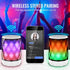 LFS LED Portable Bluetooth Speakers with Lights, Night Light Waterproof,Speakers Color Change Computer Speaker,Mic TF Card TWS Support for iPhone ...