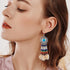 WEWAYSMILE 1 Box DIY 6 Pairs Earring Making Kit, Bohemian Feather Dream Catcher Earring Making Starter Kit with Enamel Charm Pendant, Earring Hook...