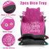2pcs Cat Dice Rolling Tray Novelty Folding Leather Dice Holder Portable Dice Storage Accessories Decorative Desk Organizer Funny Gift for DND Game...