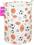 Laundry Hamper Large Canvas Fabric Lightweight Storage Basket/Toy Organizer/Dirty Clothes Collapsible Waterproof for College Dorms, Boys and Girls...