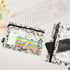 CBBYY Goth Bat Pencil Pouches for 3 Ring Binder,2 Pack 3 Ring Binder Pencil Case With Zipper Reinforced Grommets,Pencil Bags for Office Organizers...