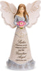 Pavilion Gift Company Elements Sister Guardian Angel Figurine, 6", Pink...