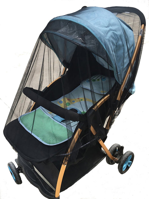 ThreeH Baby Mosquito Net for Strollers Car Seats Cradles Universal Size Insect Netting BX07,Black...