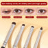 8pcs Eyeliner Smudge Brush Set, Eyeshadow Blending Brush, Mini Makeup Brushes, Eyeshadow Eyeliner Blending Brush Concealer Highlighting Brush for ...