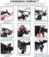Dash Cam Mount, Car Interior Holder Camera Bracket Universal Dash Cam Mount Holder Dash Camera Rear View Mirror Mount Holder Kit Suit for Most Das...