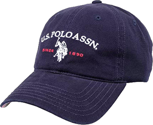 Concept One U.s Polo Assn. Embroidered Pony Horse Logo Since 1890 Adjustable Cotton Baseball Hat with Curved Brim...