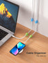 12Pcs Cable Clips, Fun Cord Holders, Silicone Thumb Wall Hooks, Cord Organizer for Desk Wall Car Nightstand, Cord Clips, Wire Holders, Phone USB C...