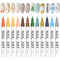 12 Color 3D Nail Art Pens Set, Kalolary Nail Point Graffiti Dotting Pen Drawing Painting Liner Brush for DIY Nail Art Beauty Adorn Manicure Tools(...