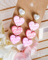 KEOKER Valentines Silk Screen for Polymer Clay, 3PCS Valentine Silk Screen Polymer Clay, Valentines Day Silk Screen Stencils for Polymer Clay, Hea...