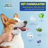50Pcs Teeth Cleaning Wipes for Dogs & Cats, Dog Dental Care Wipes, Disposable Gentle Cleaning & Gum Care Pet Wipes...