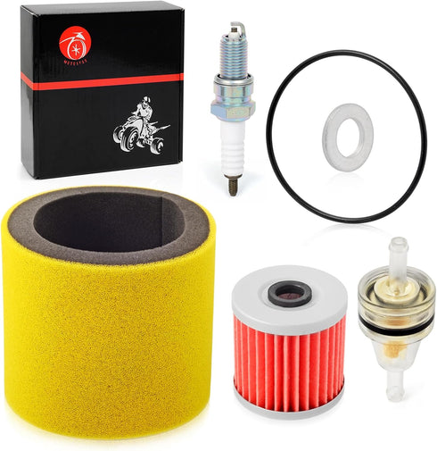 Air Filter Foam Oil Filter Spark Plug For Kawasaki Bayou 220 250 300 KLF220 KLF250 KLF300 C/B 2x4 4x4 1989-2011...