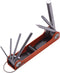 Edward Tools Folding Allen Wrench Set with Phillips and Flathead Screwdriver - Metric Hex Key Wrench Sizes - Heavy Duty Chrome Vanadium Steel - Co...